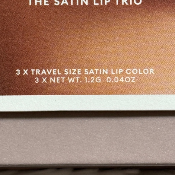Rose Inc "The Satin Lip Trio" New in Box - Picture 2 of 6